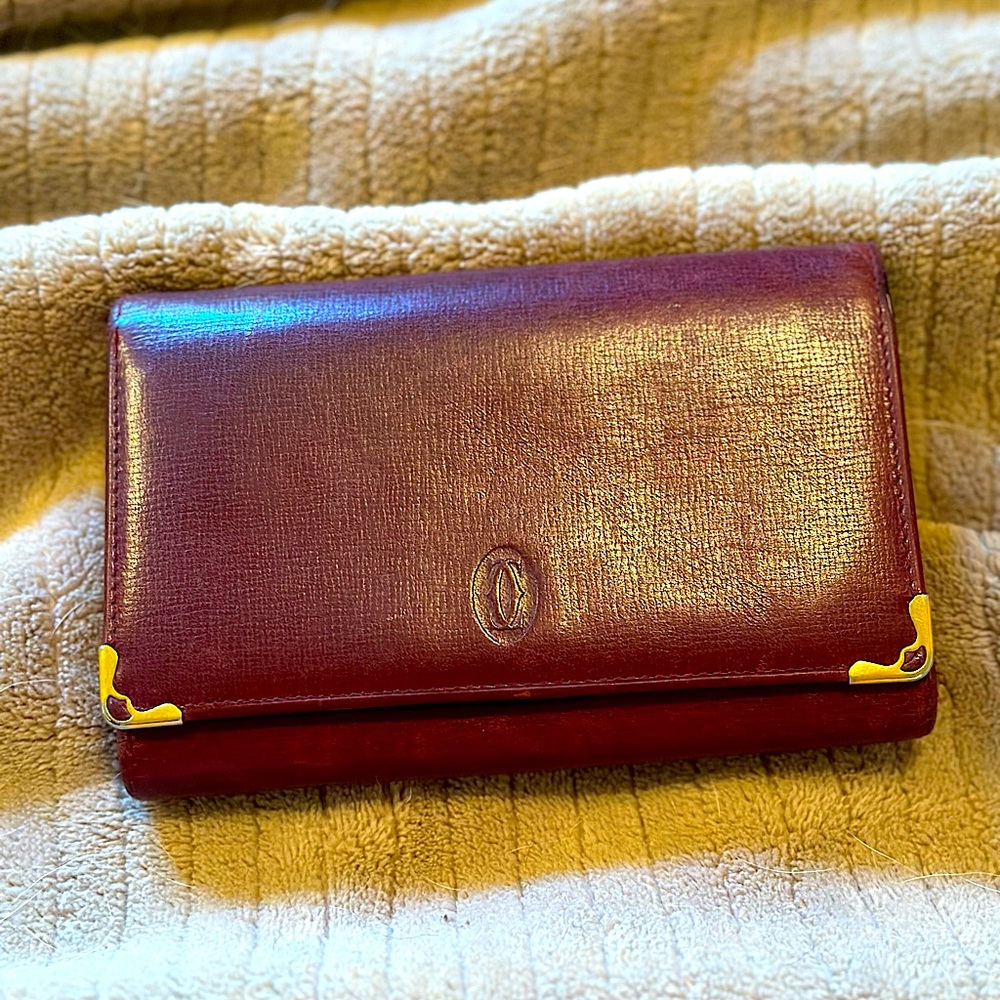 VGUC Authentic Cartier Compact Wallet